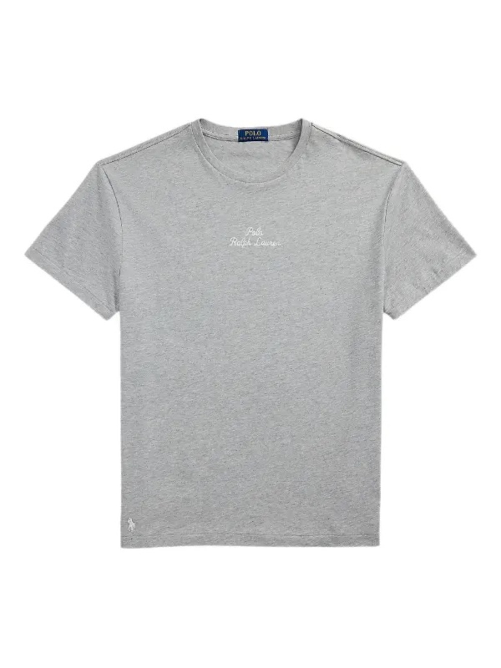 Polo by Ralph Lauren Light Gray Crewneck Logo Tee